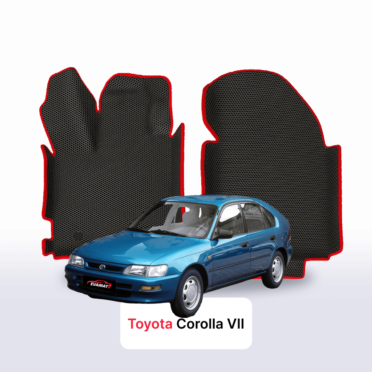 EVA Dywaniki samochodowe od EVA MATS 3D do Toyota Corolla 7 gen 1992-1997 rok HATCHBACK 5 drzwi