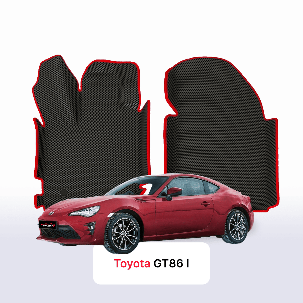 EVA Dywaniki samochodowe od EVA MATS 3D do Toyota GT86 1 gen 2012-2021 rok COUPE