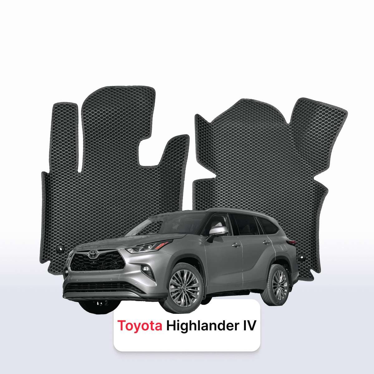 EVA Dywaniki samochodowe od EVA MATS 3D do Toyota Highlander 4 gen 2019-2027 rok SUV 5 drzwi