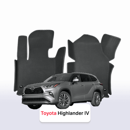 EVA Dywaniki samochodowe od EVA MATS 3D do Toyota Highlander 4 gen 2019-2027 rok SUV 5 drzwi