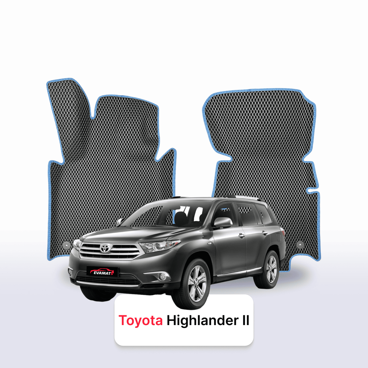 EVA Dywaniki samochodowe od EVA MATS 3D do Toyota Highlander 2 gen 2007-2013 rok SUV 5 drzwiowy