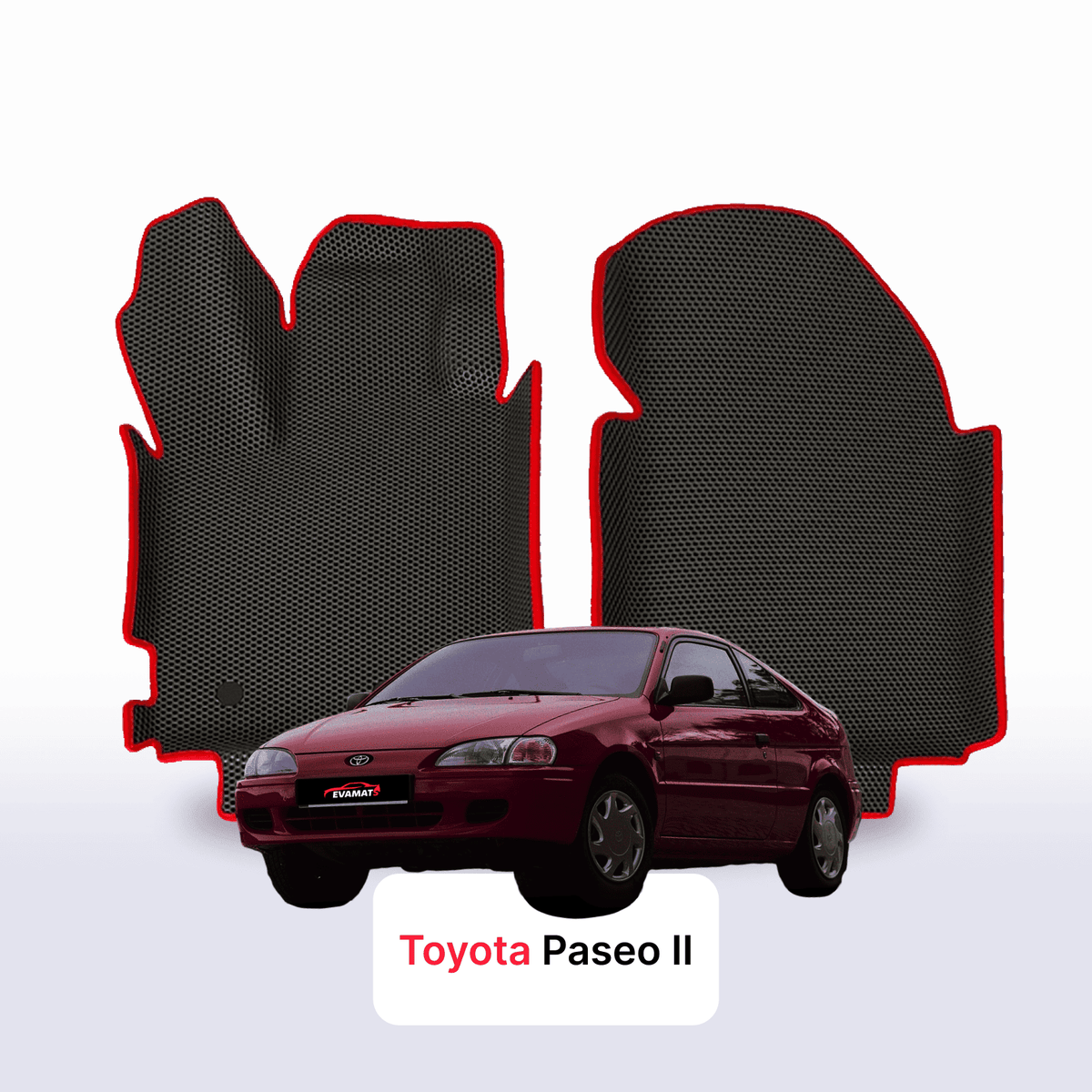 EVA Dywaniki samochodowe od EVA MATS 3D do Toyota Paseo 2 gen 1991-1999 rok COUPE