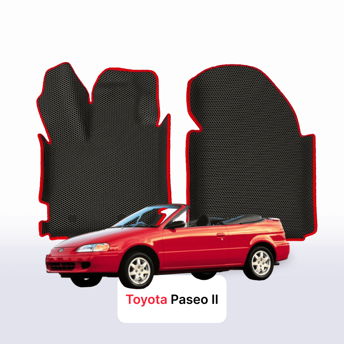 EVA Dywaniki samochodowe od EVA MATS 3D do Toyota Paseo 2 gen 1991-1999 rok KABRIOLET