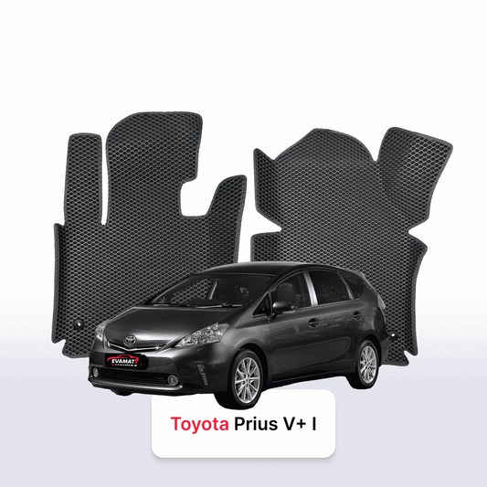 EVA Dywaniki samochodowe od EVA MATS 3D do Toyota Prius v+ 1 gen 2011-2014 rok MINIVAN