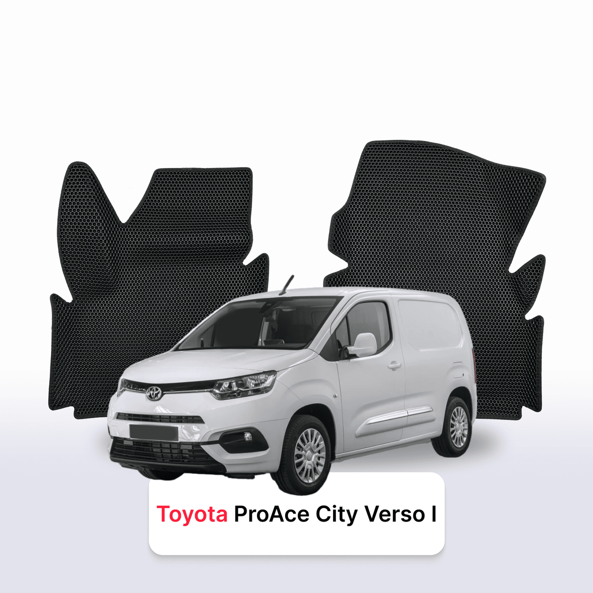 Custom-Fit 3D EVA Car Mats for Toyota ProAce City 2019–2028 year Van