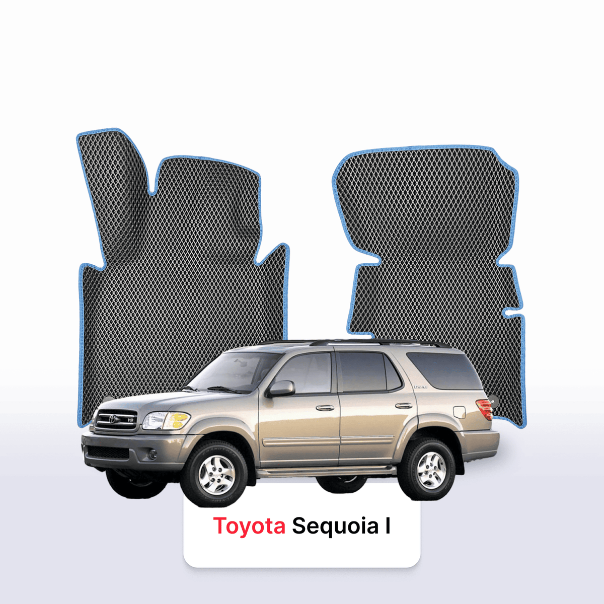 EVA Dywaniki samochodowe od EVA MATS 3D do Toyota Sequoia 1 gen 2000-2007 rok SUV