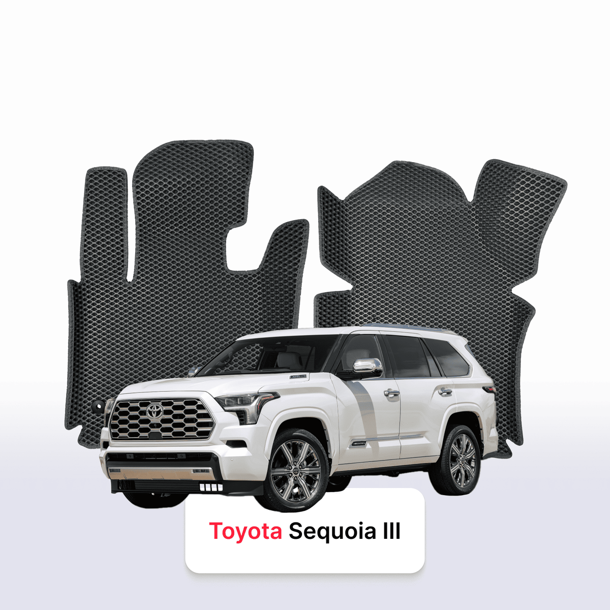 EVA Dywaniki samochodowe od EVA MATS 3D do Toyota Sequoia 3 gen 2022-2024 rok SUV