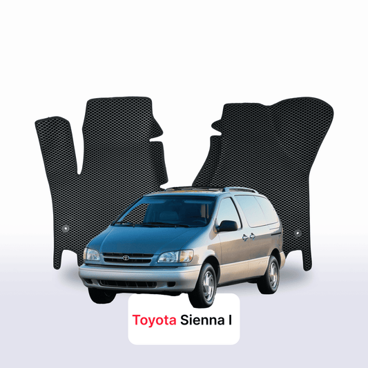 EVA Dywaniki samochodowe od EVA MATS 3D do Toyota Sienna 1 gen 1997-2003 rok MINIVAN
