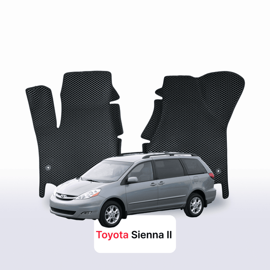 EVA Dywaniki samochodowe od EVA MATS 3D do Toyota Sienna 2 gen 2003-2010 rok MINIVAN