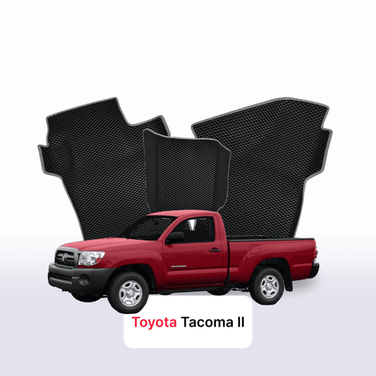 EVA Dywaniki samochodowe od EVA MATS 3D do Toyota Tacoma 2 gen 2004-2015 rok PICK-UP pojedyncza kabina