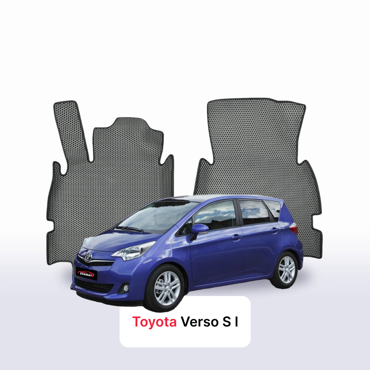 EVA Dywaniki samochodowe od EVA MATS 3D do Toyota Verso S 1 gen 2010-2018 rok MINIVAN