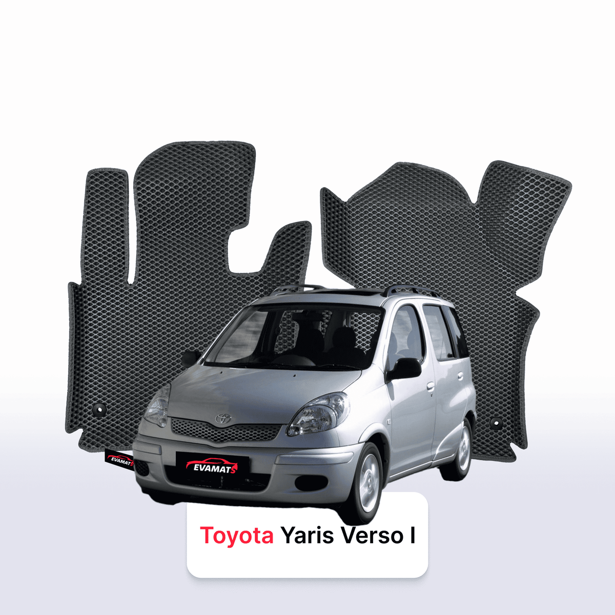 EVA Dywaniki samochodowe od EVA MATS 3D do Toyota Yaris Verso 1999-2006 rok MINIVAN