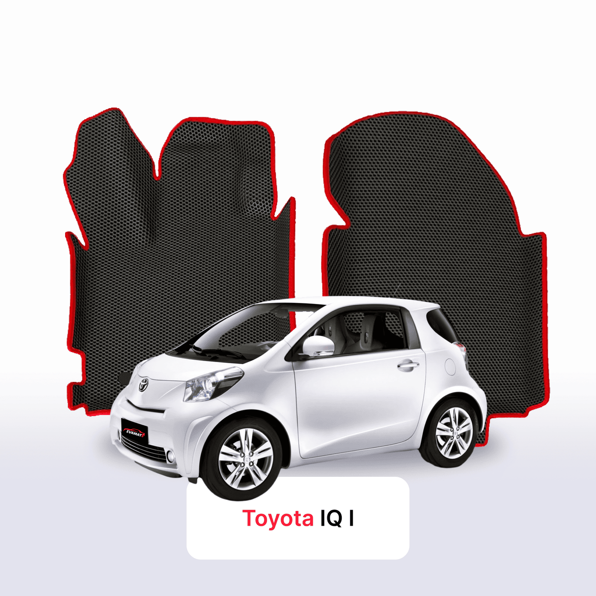 EVA Dywaniki samochodowe od EVA MATS 3D do Toyota iQ 1 gen 2008-2015 rok HATCHBACK 3 drzwi