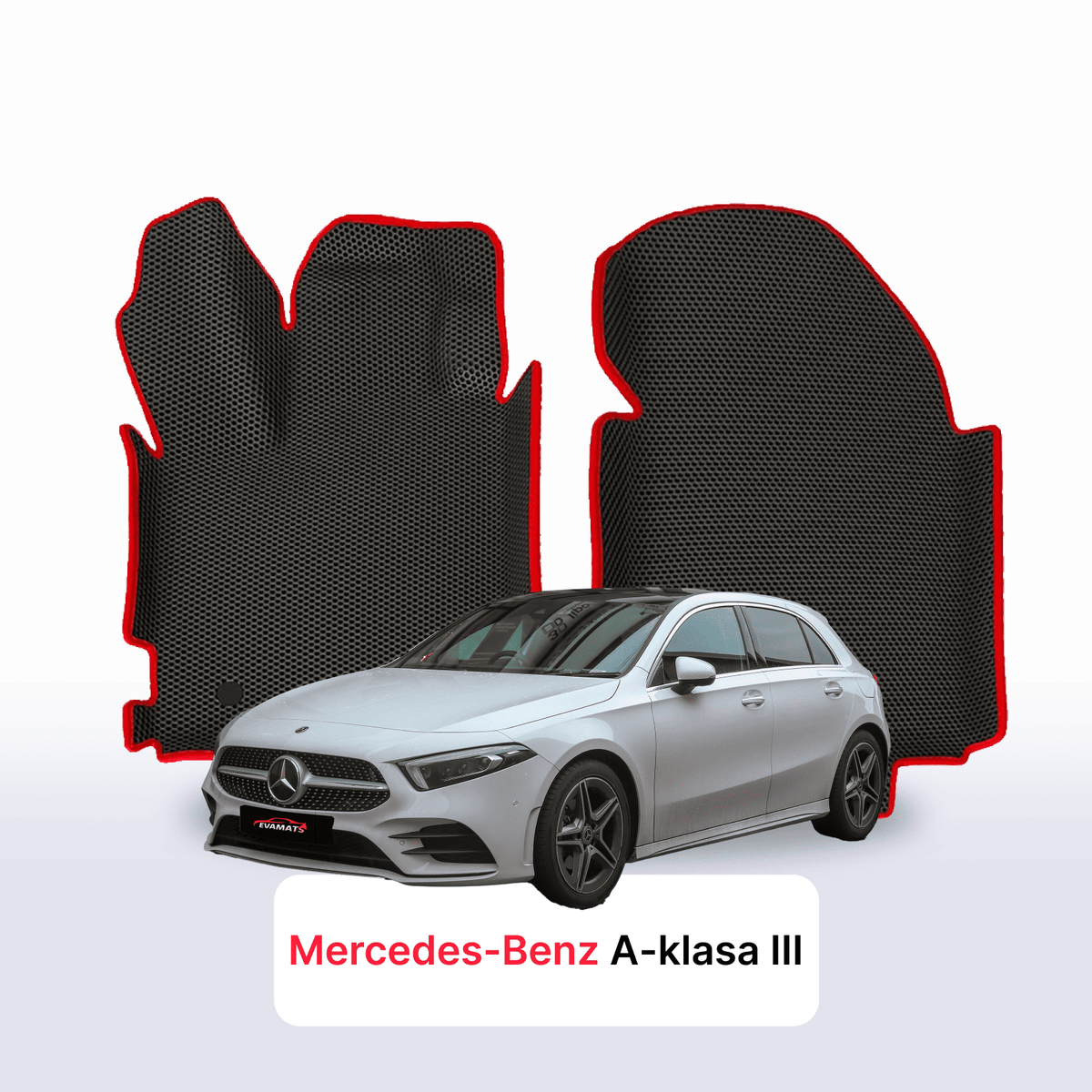 EVA Dywaniki samochodowe od EVA MATS 3D do Mercedes-Benz A-klasa 4 gen (W177) 2018-2027 HATCHBACK 5 drzwi