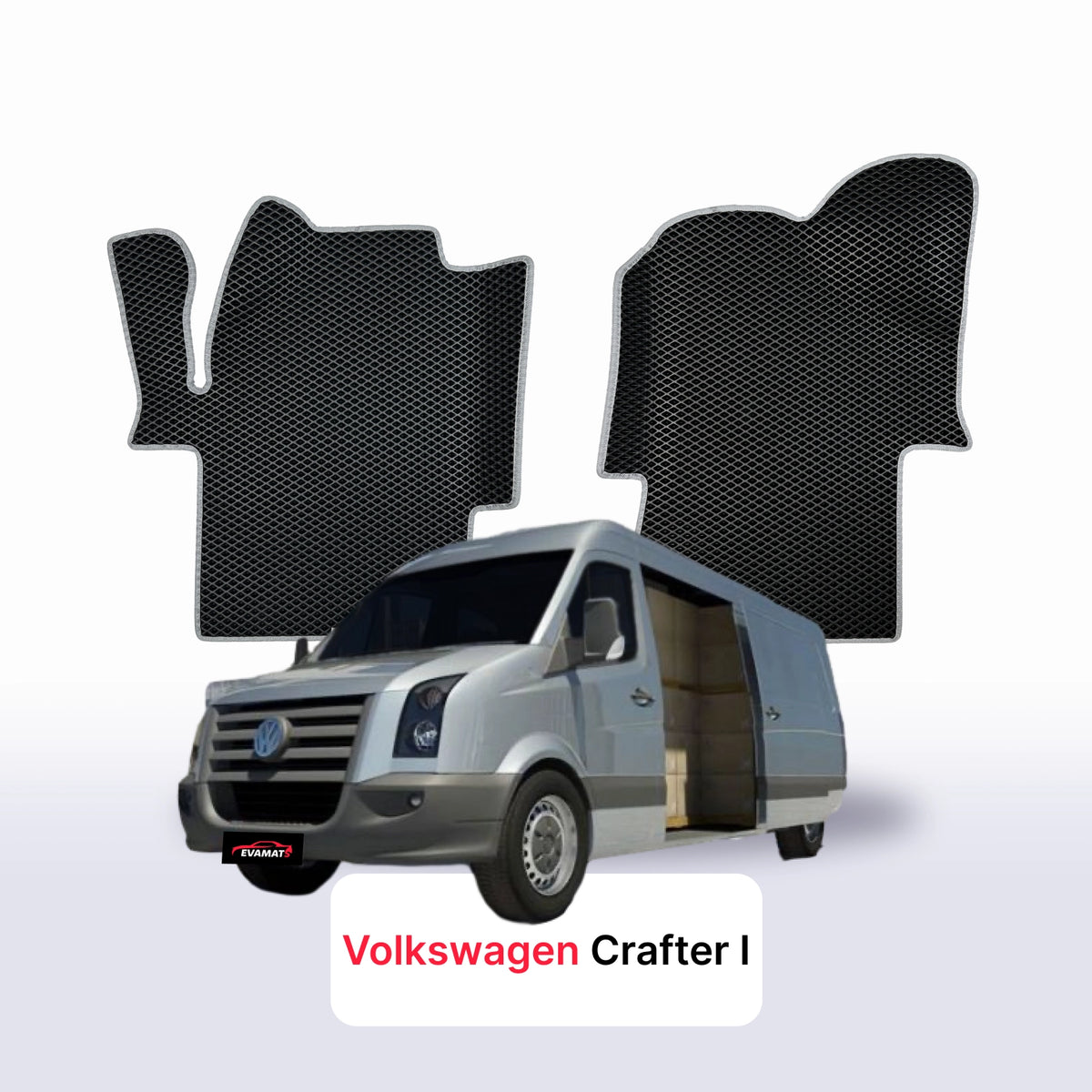 EVA Dywaniki samochodowe od EVA MATS 3D do Volkswagen Crafter 2006-2016 rok VAN KASTEN