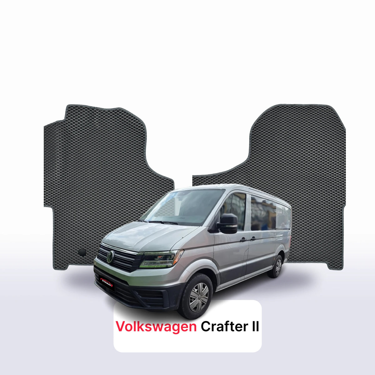EVA Dywaniki samochodowe od EVA MATS 3D do Volkswagen Crafter 2 gen 2016-2027 rok BUS