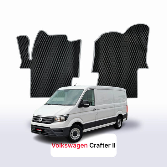 EVA Dywaniki samochodowe od EVA MATS 3D do Volkswagen Crafter 2 gen 2016-2027 rok VAN
