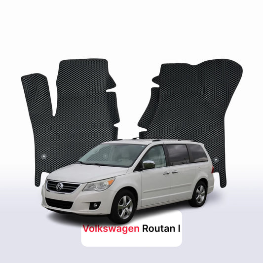 EVA Dywaniki samochodowe od EVA MATS 3D do Volkswagen Routan I gen 2008-2013 rok MINIVAN
