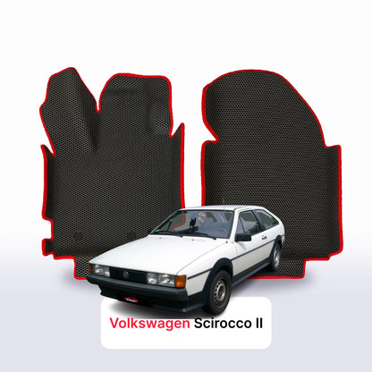 EVA Dywaniki samochodowe od EVA MATS 3D do Volkswagen Scirocco II gen 1981-1992 rok COUPE 3 drzwi
