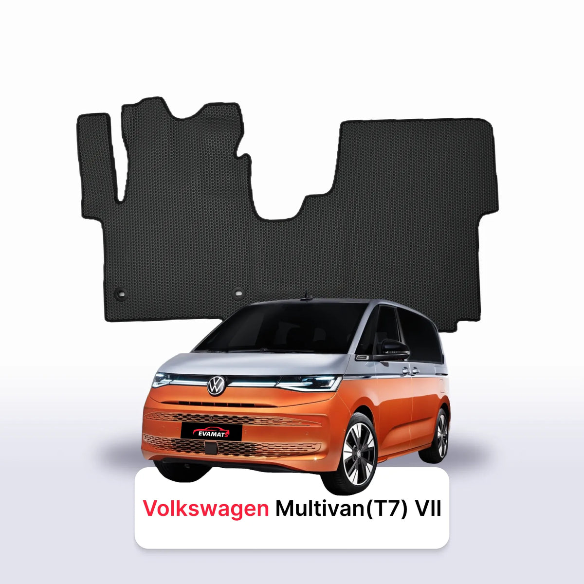 EVA Dywaniki samochodowe od EVA MATS 3D do Volkswagen Multivan(T7) VII gen 2021-2028 rok BUS