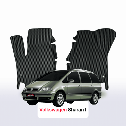 Custom-Fit 3D EVA Car Mats for Volkswagen Sharan facelift I gen 2000–2010 year Minivan