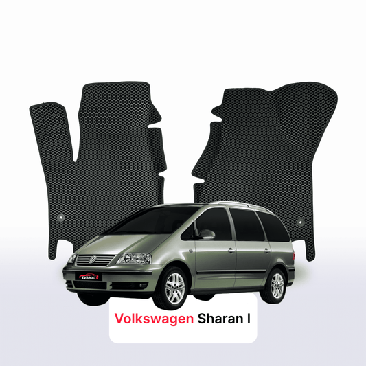 Custom-Fit 3D EVA Car Mats for Volkswagen Sharan facelift I gen 2000–2010 year Minivan