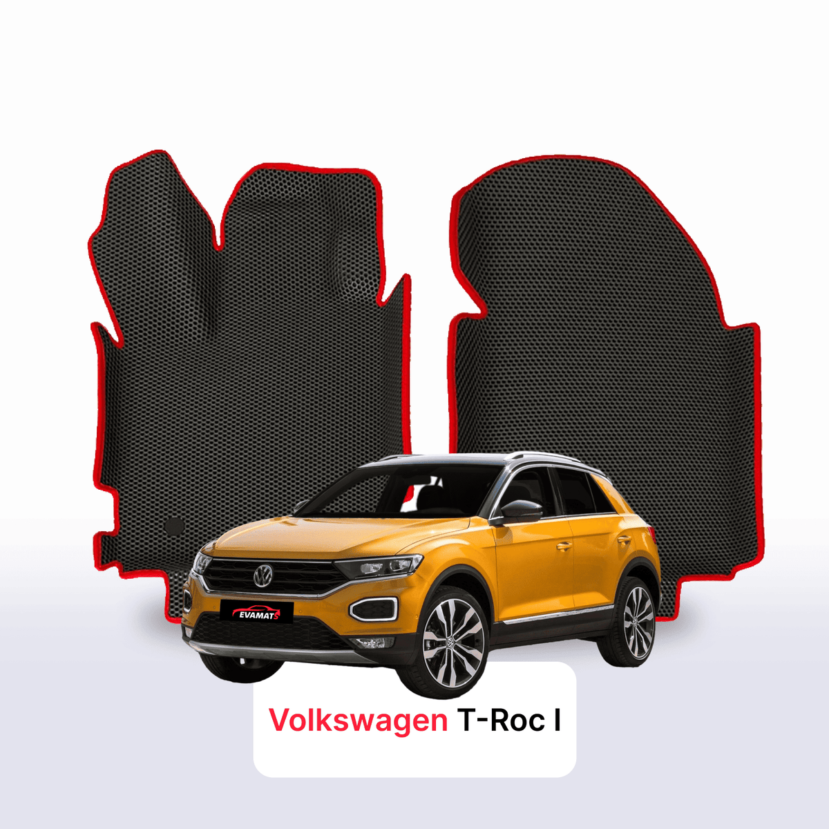 EVA Dywaniki samochodowe od EVA MATS 3D do Volkswagen T-Roc I gen 2017-2026 rok SUV