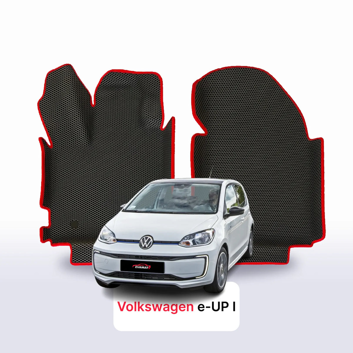 Custom-Fit 3D EVA Car Mats for Volkswagen e-UP I gen 2013–2023 year Hatchback 5-door