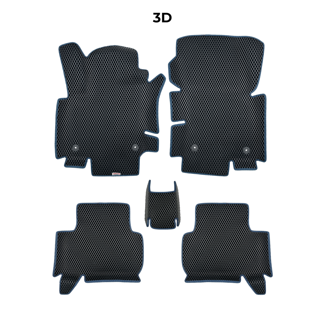 Custom-Fit 3D EVA Car Mats for Volkswagen Tiguan III gen 2024–2028 year SUV