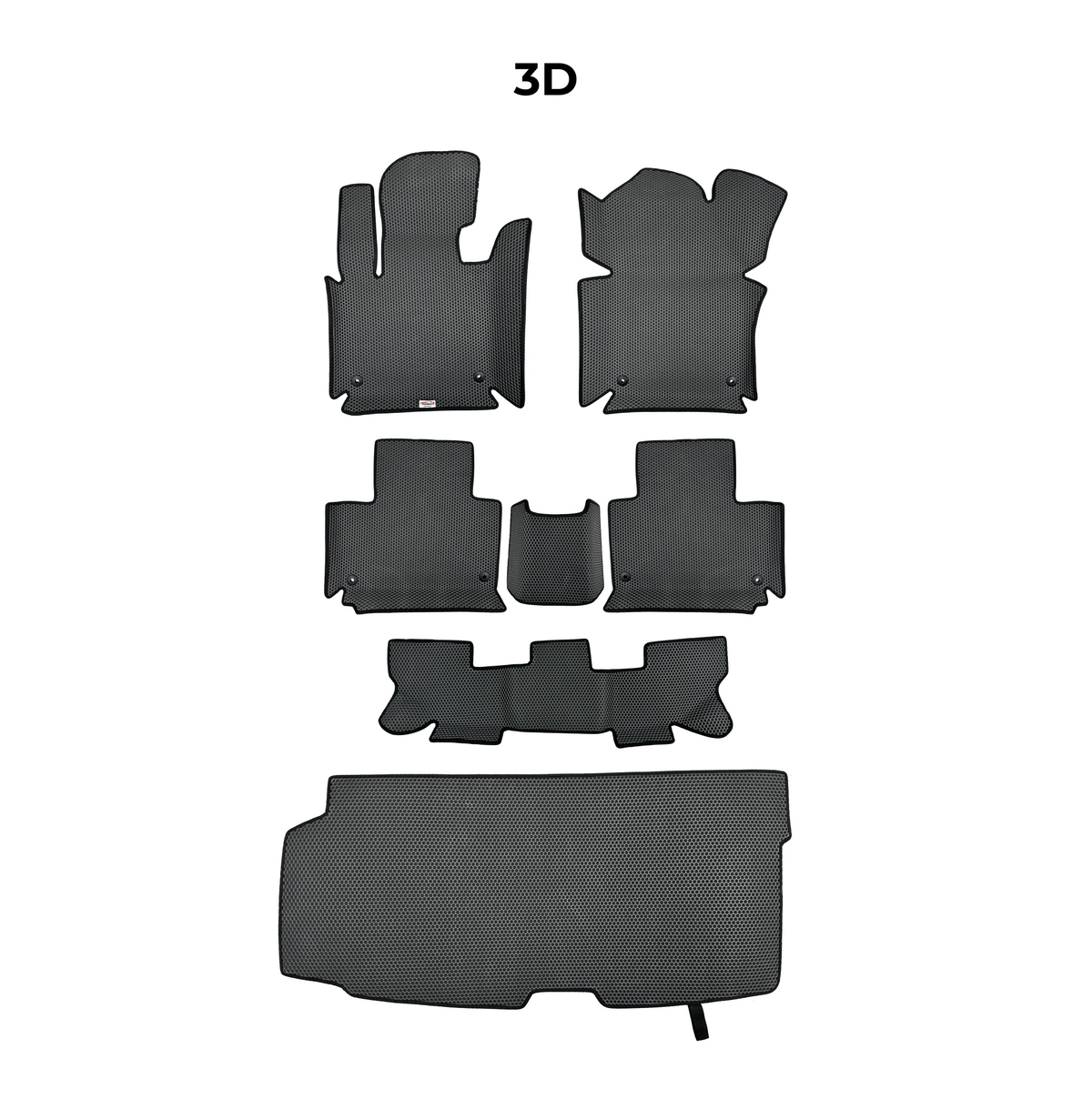 EVA Dywaniki samochodowe od EVA MATS 3D do Cadillac Escalade 5 gen 2020-2028 rok SUV