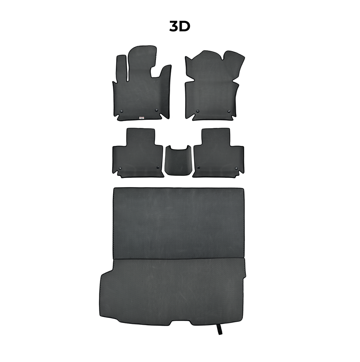 EVA Dywaniki samochodowe od EVA MATS 3D do Peugeot Partner(MT) 2 gen 2008-2018 rok MINIVAN TOUR