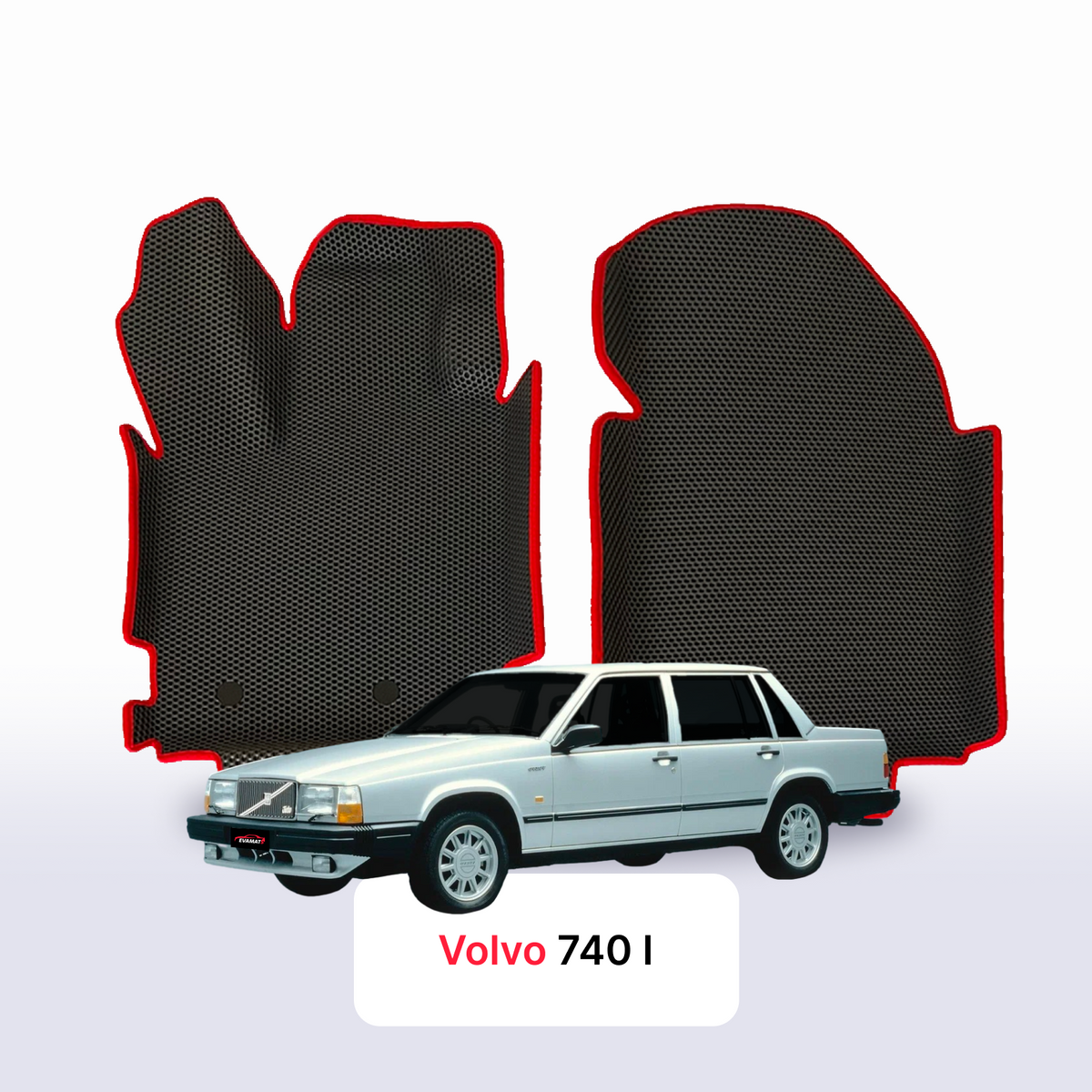 EVA Dywaniki samochodowe od EVA MATS 3D do Volvo 740 1983-1992 rok SEDAN