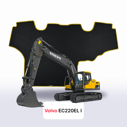 Custom-Fit 3D EVA Car Mats for Volvo EC220EL I gen 2016–2018 year KOPARKA