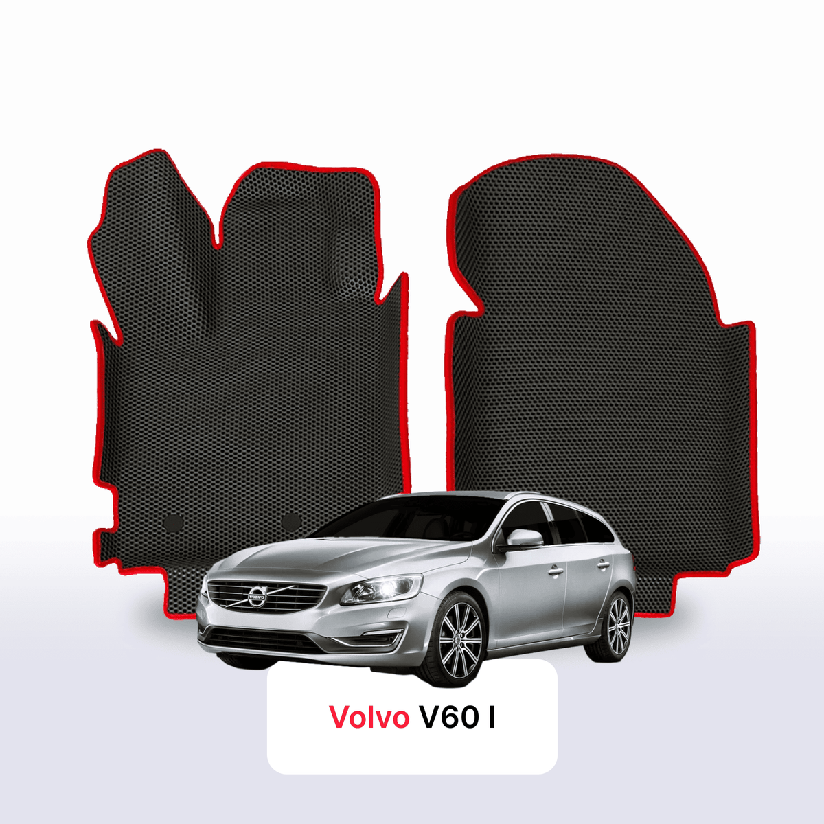 EVA Dywaniki samochodowe od EVA MATS 3D do Volvo V60 1 gen 2010-2018 rok KOMBI