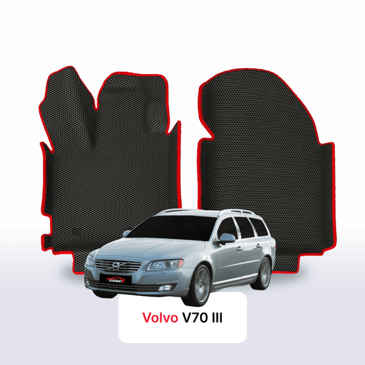 Custom-Fit 3D EVA Car Mats for Volvo V70 III gen 2007–2016 year Estate