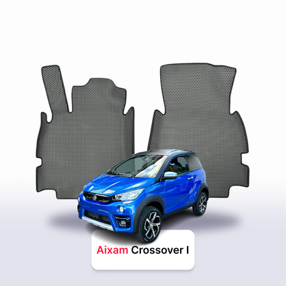 EVA Dywaniki samochodowe 3D  EVA MATS do Aixam Crossover 1 gen 2007-2028 rok HATCHBACK 3 drzwi