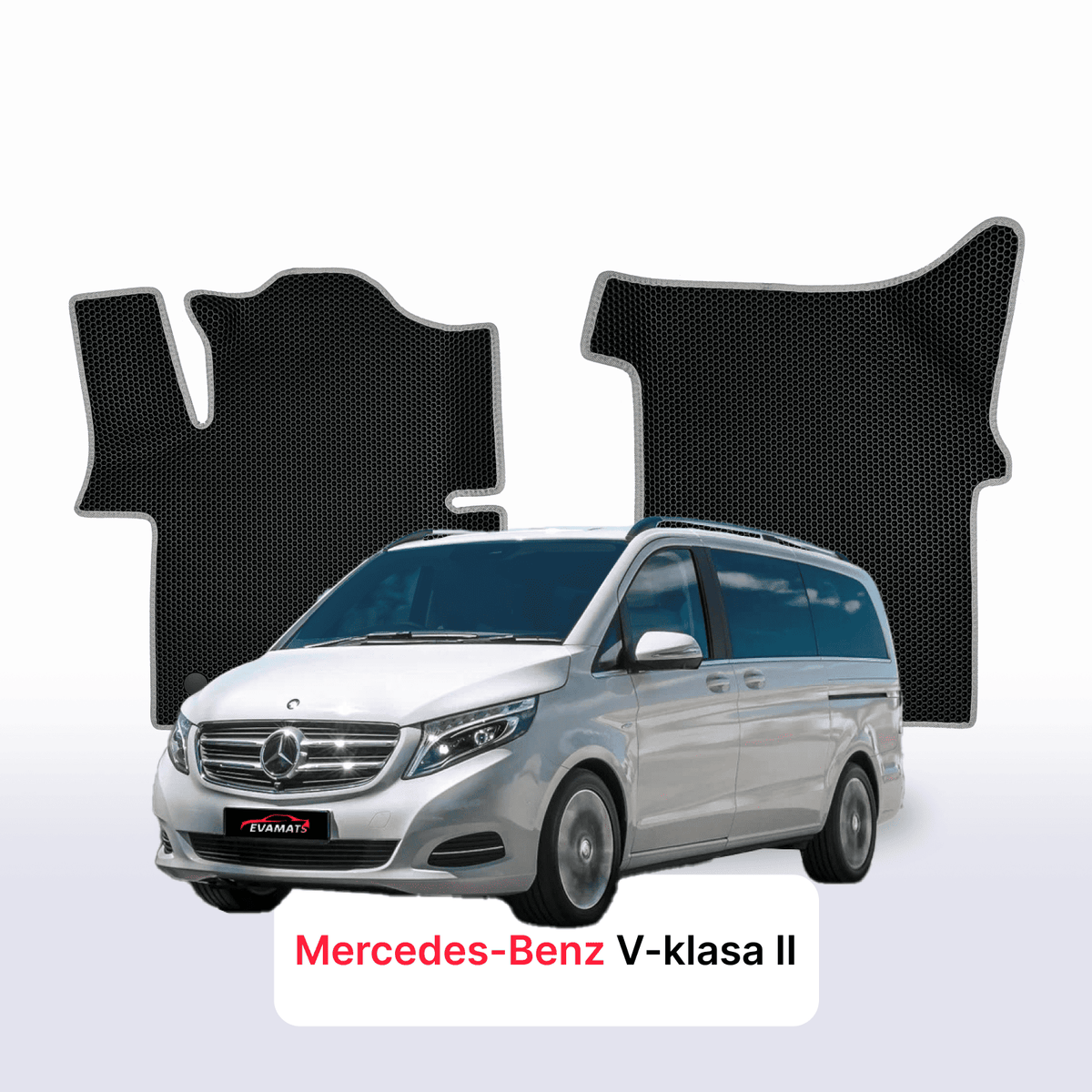 EVA Dywaniki samochodowe od EVA MATS 3D do Mercedes-Benz V-klass W447 polift 2016-2028 rok BUS