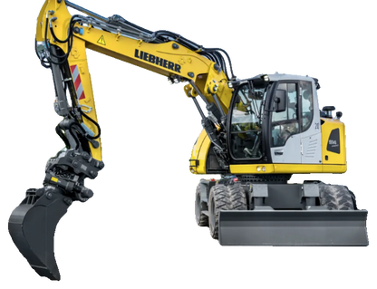 EVA Dywaniki samochodowe od EVA MATS 3D do Liebherr A914 Compact Litronic 1 gen 2013-2027 rok KOPARKA