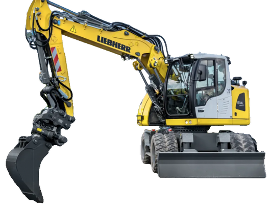 EVA Dywaniki samochodowe od EVA MATS 3D do Liebherr A914 Compact Litronic 1 gen 2013-2027 rok KOPARKA