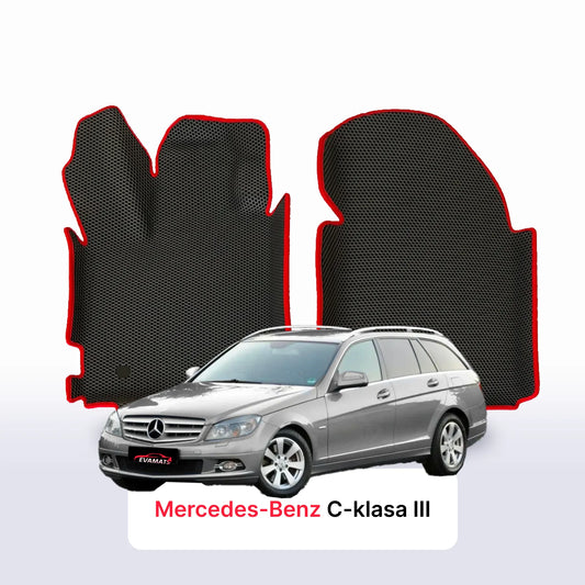 EVA Dywaniki samochodowe od EVA MATS 3D do Mercedes-Benz C-klasa 3 gen (S204) 2007-2014 rok KOMBI