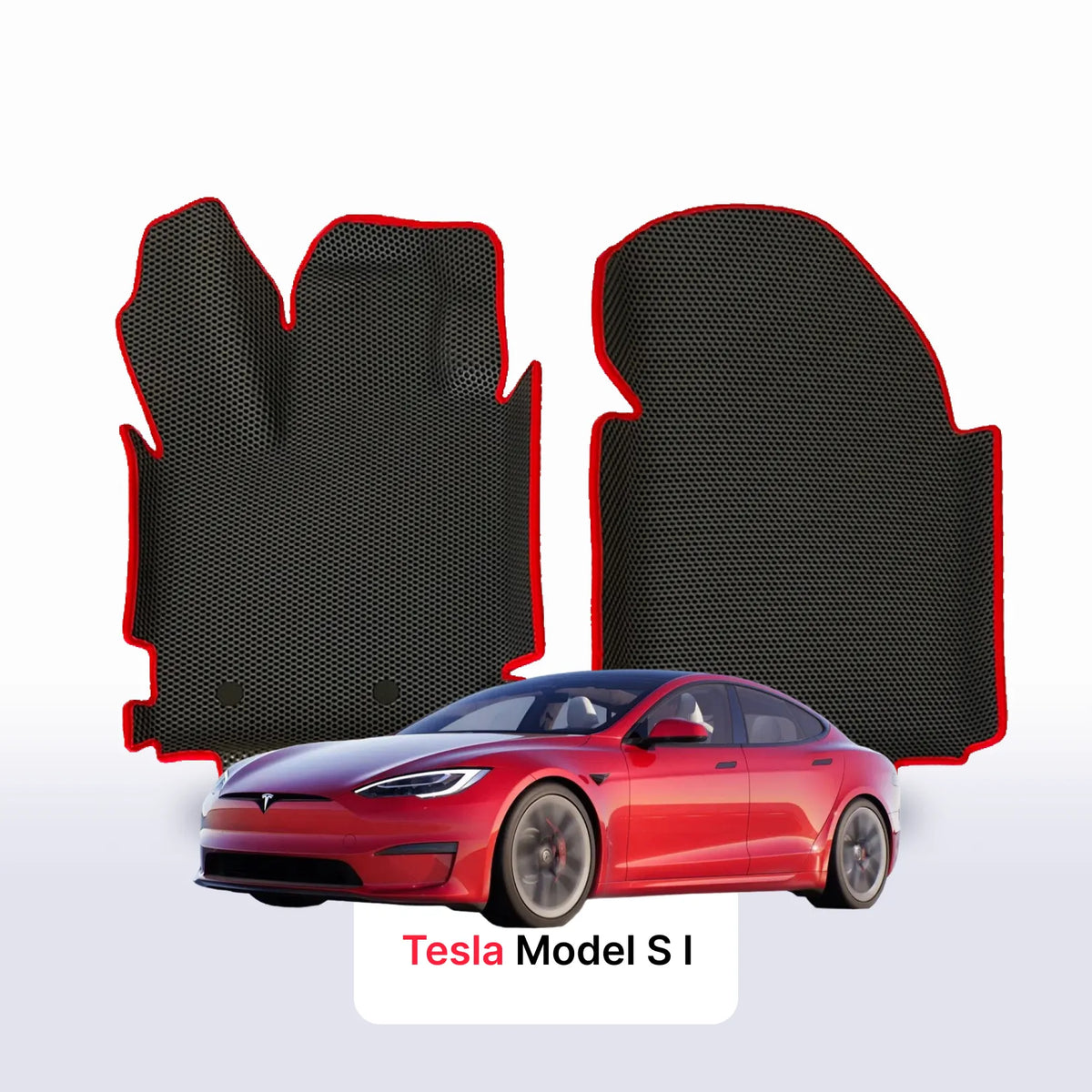 EVA Dywaniki samochodowe od EVA MATS 3D do Tesla Model S (S85D) 1 gen 2012-2026 rok LIFTBACK