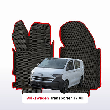 EVA Dywaniki samochodowe od EVA MATS 3D do Volkswagen Transporter(T7) VII gen 2024-2029 rok VAN brygadówka
