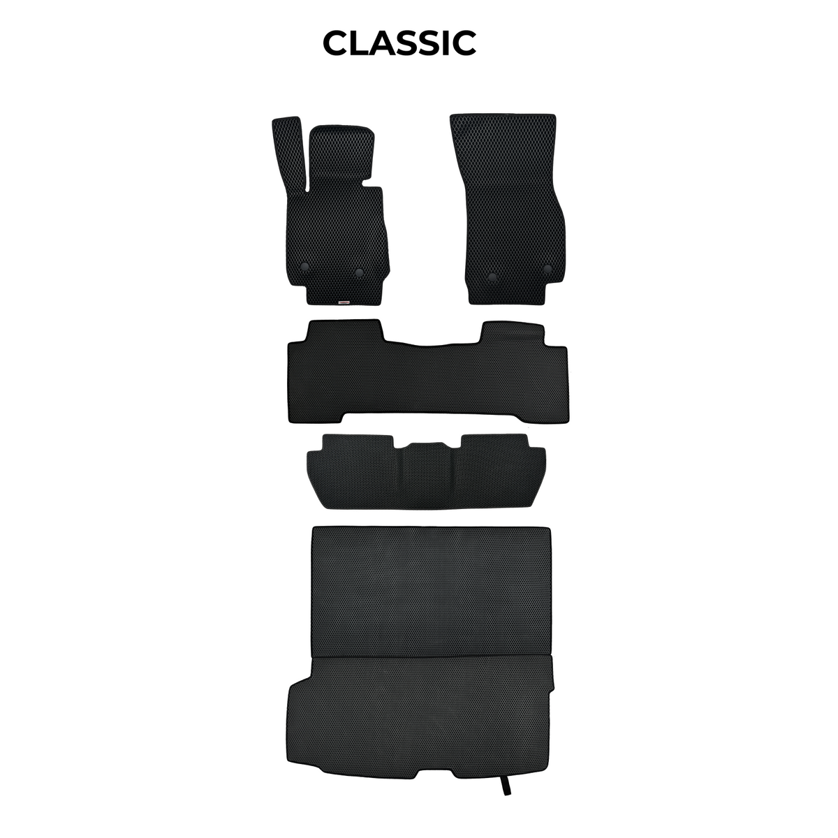 EVA Dywaniki samochodowe od EVA MATS 3D do Honda Pilot 2 gen 2008-2015 rok SUV