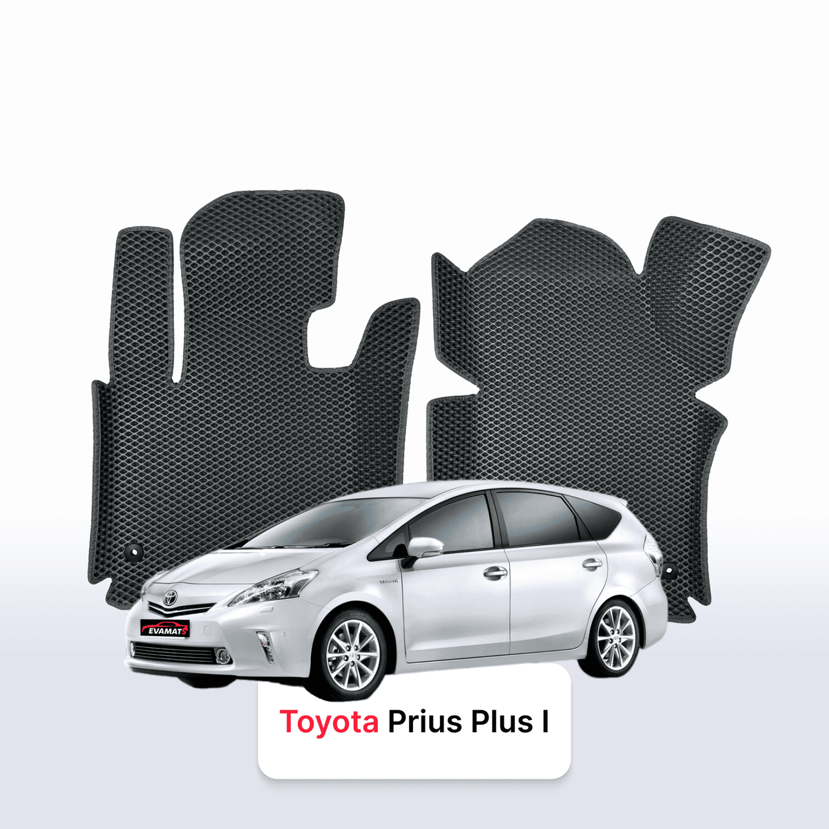 EVA Dywaniki samochodowe od EVA MATS 3D do Toyota Prius Plus 2011-2021 rok MINIVAN