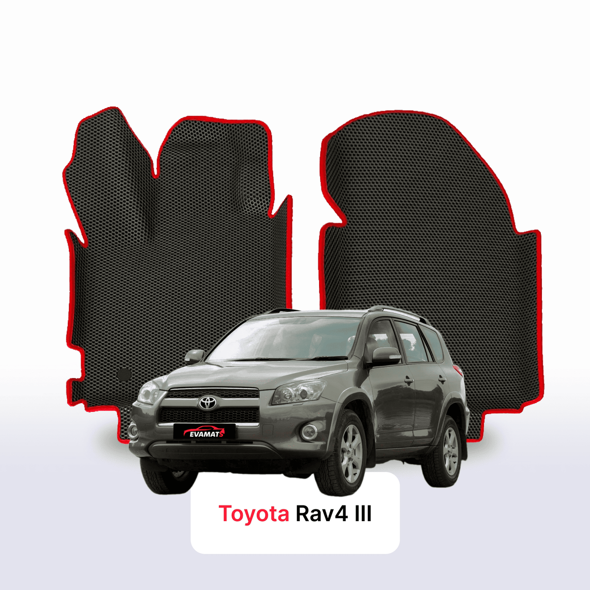 EVA Dywaniki samochodowe od EVA MATS 3D do Toyota Rav 4 (XA30) 3 gen 2005-2012 rok SUV LONG